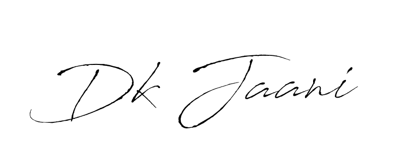 Similarly Antro_Vectra is the best handwritten signature design. Signature creator online .You can use it as an online autograph creator for name Dk Jaani. Dk Jaani signature style 6 images and pictures png