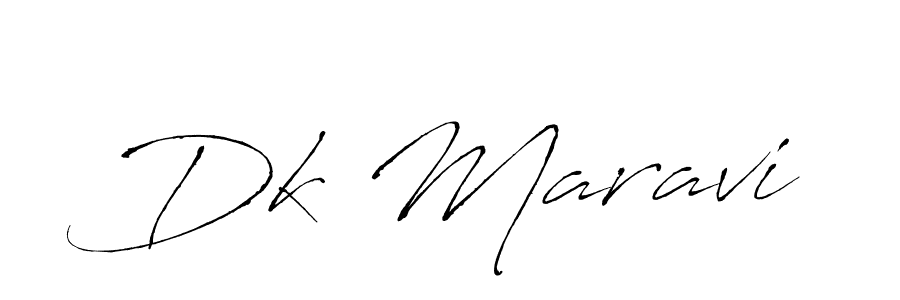 You should practise on your own different ways (Antro_Vectra) to write your name (Dk Maravi) in signature. don't let someone else do it for you. Dk Maravi signature style 6 images and pictures png