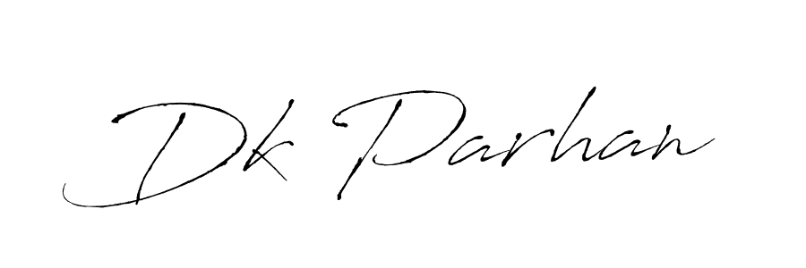 The best way (Antro_Vectra) to make a short signature is to pick only two or three words in your name. The name Dk Parhan include a total of six letters. For converting this name. Dk Parhan signature style 6 images and pictures png