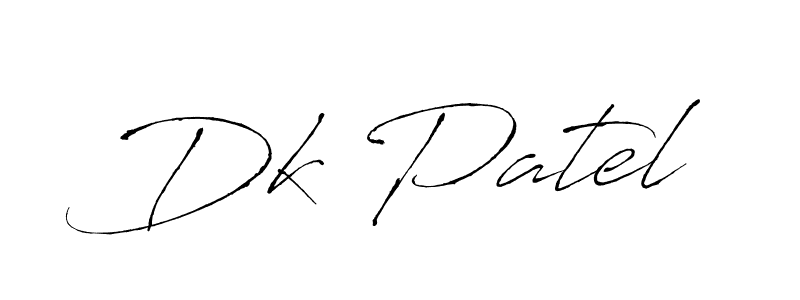 Make a beautiful signature design for name Dk Patel. Use this online signature maker to create a handwritten signature for free. Dk Patel signature style 6 images and pictures png