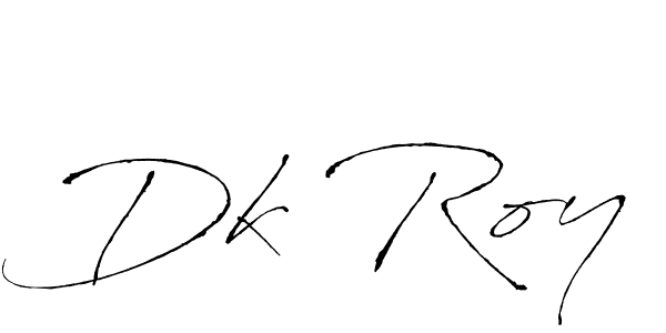 The best way (Antro_Vectra) to make a short signature is to pick only two or three words in your name. The name Dk Roy include a total of six letters. For converting this name. Dk Roy signature style 6 images and pictures png