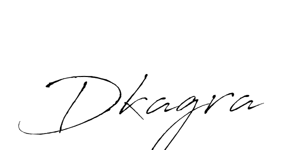 How to make Dkagra signature? Antro_Vectra is a professional autograph style. Create handwritten signature for Dkagra name. Dkagra signature style 6 images and pictures png