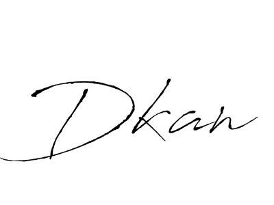This is the best signature style for the Dkan name. Also you like these signature font (Antro_Vectra). Mix name signature. Dkan signature style 6 images and pictures png
