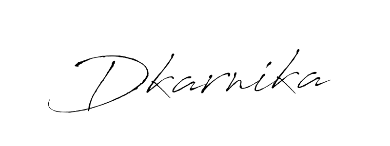 Also we have Dkarnika name is the best signature style. Create professional handwritten signature collection using Antro_Vectra autograph style. Dkarnika signature style 6 images and pictures png