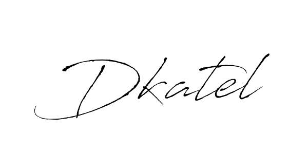 Dkatel stylish signature style. Best Handwritten Sign (Antro_Vectra) for my name. Handwritten Signature Collection Ideas for my name Dkatel. Dkatel signature style 6 images and pictures png