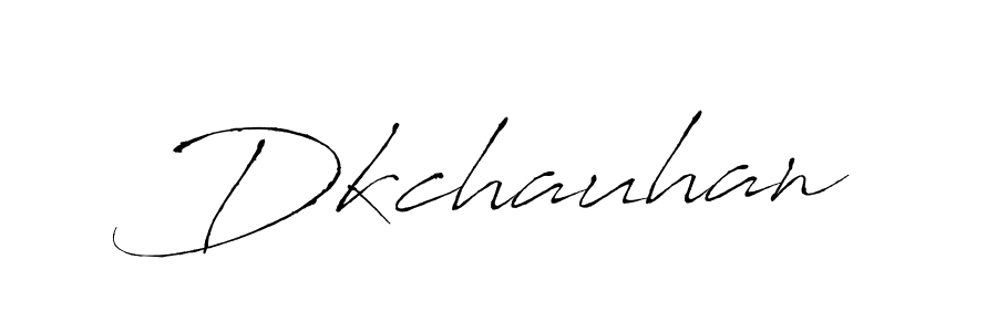 Also we have Dkchauhan name is the best signature style. Create professional handwritten signature collection using Antro_Vectra autograph style. Dkchauhan signature style 6 images and pictures png