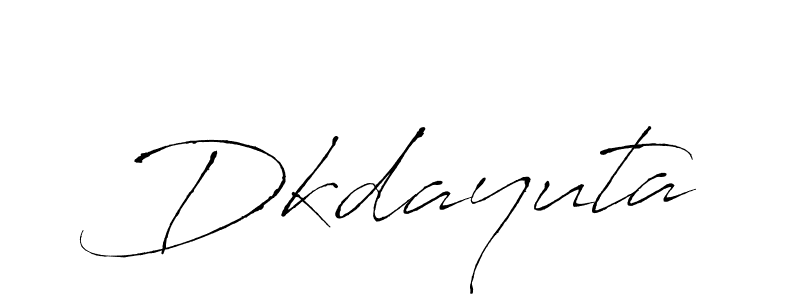 Also we have Dkdayuta name is the best signature style. Create professional handwritten signature collection using Antro_Vectra autograph style. Dkdayuta signature style 6 images and pictures png