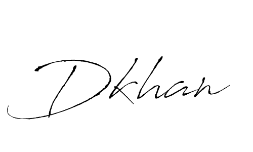 You should practise on your own different ways (Antro_Vectra) to write your name (Dkhan) in signature. don't let someone else do it for you. Dkhan signature style 6 images and pictures png