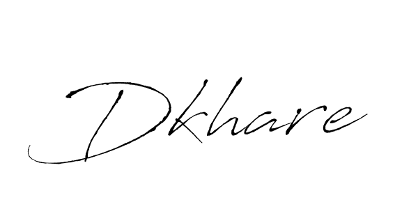 Similarly Antro_Vectra is the best handwritten signature design. Signature creator online .You can use it as an online autograph creator for name Dkhare. Dkhare signature style 6 images and pictures png