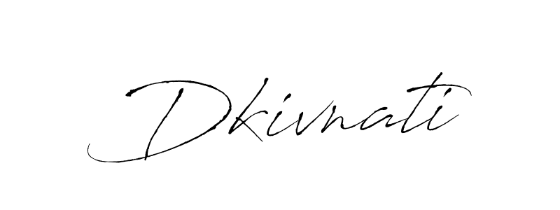 Design your own signature with our free online signature maker. With this signature software, you can create a handwritten (Antro_Vectra) signature for name Dkivnati. Dkivnati signature style 6 images and pictures png