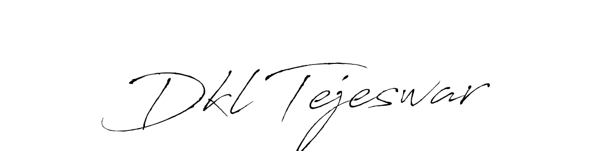 You should practise on your own different ways (Antro_Vectra) to write your name (Dkl Tejeswar) in signature. don't let someone else do it for you. Dkl Tejeswar signature style 6 images and pictures png