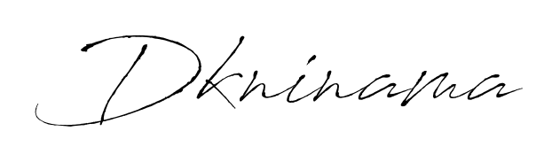 You should practise on your own different ways (Antro_Vectra) to write your name (Dkninama) in signature. Don't let someone else do it for you. Dkninama signature style 6 images and pictures png