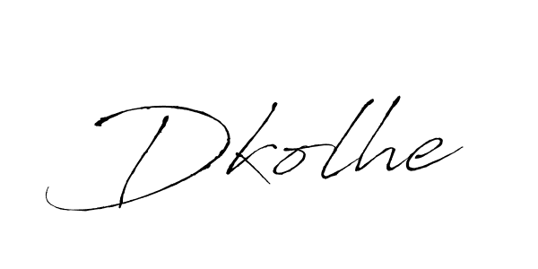 Best and Professional Signature Style for Dkolhe. Antro_Vectra Best Signature Style Collection. Dkolhe signature style 6 images and pictures png