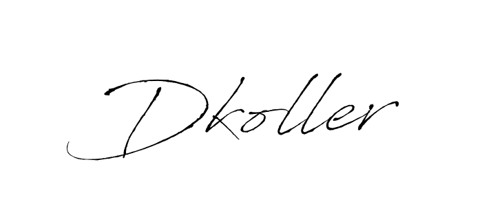 Best and Professional Signature Style for Dkoller. Antro_Vectra Best Signature Style Collection. Dkoller signature style 6 images and pictures png