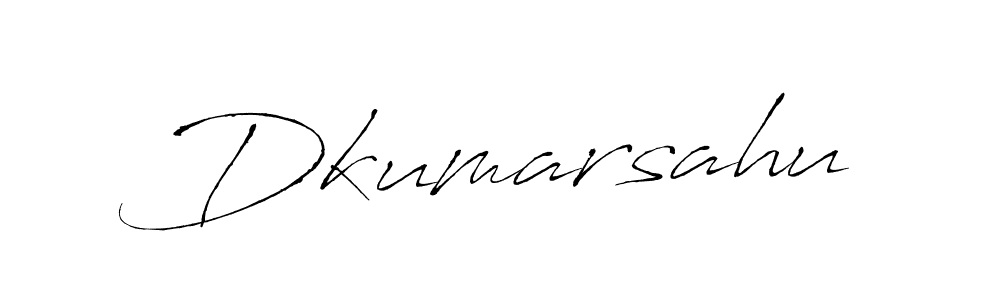 The best way (Antro_Vectra) to make a short signature is to pick only two or three words in your name. The name Dkumarsahu include a total of six letters. For converting this name. Dkumarsahu signature style 6 images and pictures png