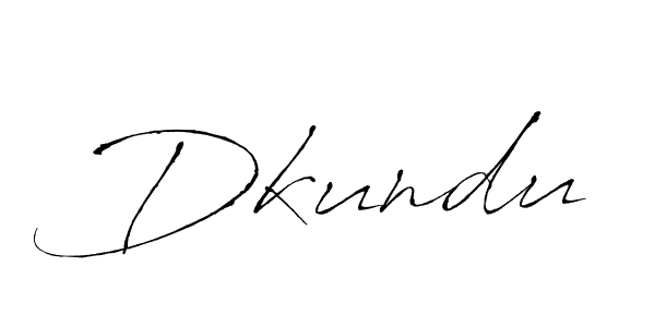 Use a signature maker to create a handwritten signature online. With this signature software, you can design (Antro_Vectra) your own signature for name Dkundu. Dkundu signature style 6 images and pictures png