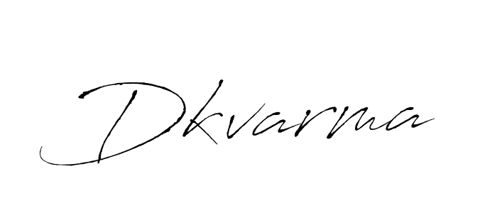 Create a beautiful signature design for name Dkvarma. With this signature (Antro_Vectra) fonts, you can make a handwritten signature for free. Dkvarma signature style 6 images and pictures png