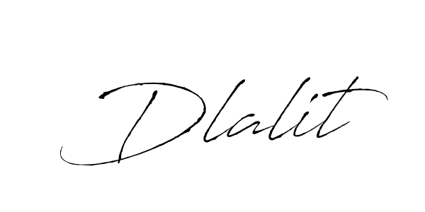 Use a signature maker to create a handwritten signature online. With this signature software, you can design (Antro_Vectra) your own signature for name Dlalit. Dlalit signature style 6 images and pictures png