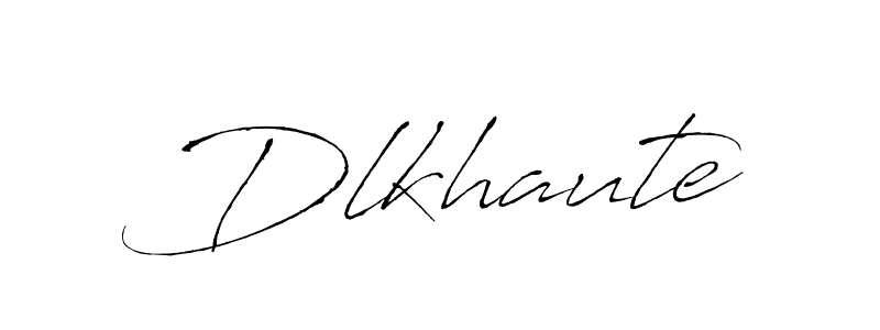 Make a beautiful signature design for name Dlkhaute. Use this online signature maker to create a handwritten signature for free. Dlkhaute signature style 6 images and pictures png