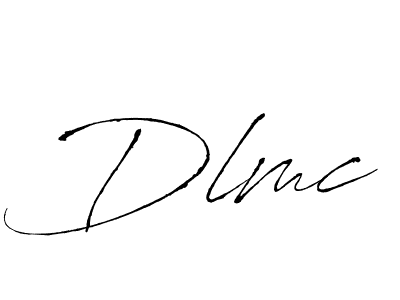 Make a beautiful signature design for name Dlmc. With this signature (Antro_Vectra) style, you can create a handwritten signature for free. Dlmc signature style 6 images and pictures png