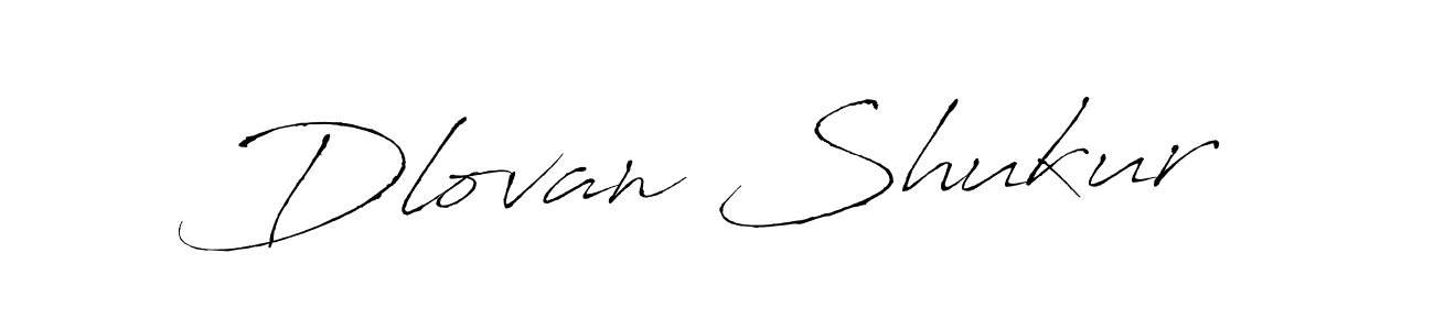 Antro_Vectra is a professional signature style that is perfect for those who want to add a touch of class to their signature. It is also a great choice for those who want to make their signature more unique. Get Dlovan Shukur name to fancy signature for free. Dlovan Shukur signature style 6 images and pictures png