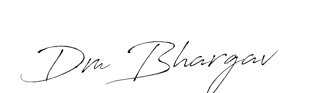 Also we have Dm Bhargav name is the best signature style. Create professional handwritten signature collection using Antro_Vectra autograph style. Dm Bhargav signature style 6 images and pictures png