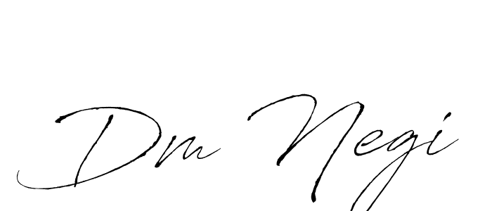 Similarly Antro_Vectra is the best handwritten signature design. Signature creator online .You can use it as an online autograph creator for name Dm Negi. Dm Negi signature style 6 images and pictures png