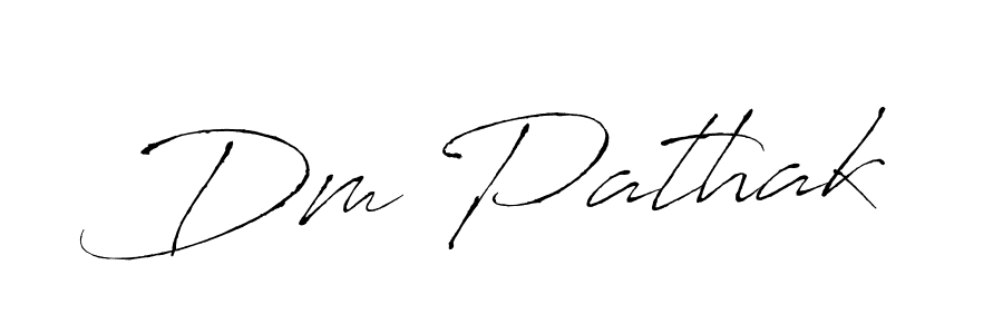 Antro_Vectra is a professional signature style that is perfect for those who want to add a touch of class to their signature. It is also a great choice for those who want to make their signature more unique. Get Dm Pathak name to fancy signature for free. Dm Pathak signature style 6 images and pictures png