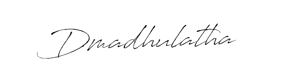 How to Draw Dmadhulatha signature style? Antro_Vectra is a latest design signature styles for name Dmadhulatha. Dmadhulatha signature style 6 images and pictures png