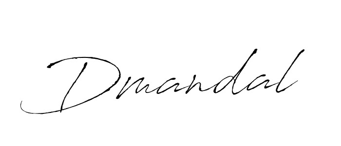 Dmandal stylish signature style. Best Handwritten Sign (Antro_Vectra) for my name. Handwritten Signature Collection Ideas for my name Dmandal. Dmandal signature style 6 images and pictures png