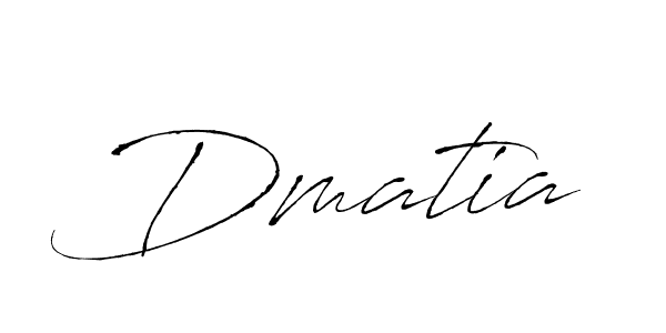 Make a beautiful signature design for name Dmatia. Use this online signature maker to create a handwritten signature for free. Dmatia signature style 6 images and pictures png