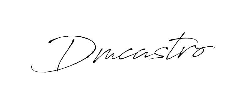 Antro_Vectra is a professional signature style that is perfect for those who want to add a touch of class to their signature. It is also a great choice for those who want to make their signature more unique. Get Dmcastro name to fancy signature for free. Dmcastro signature style 6 images and pictures png