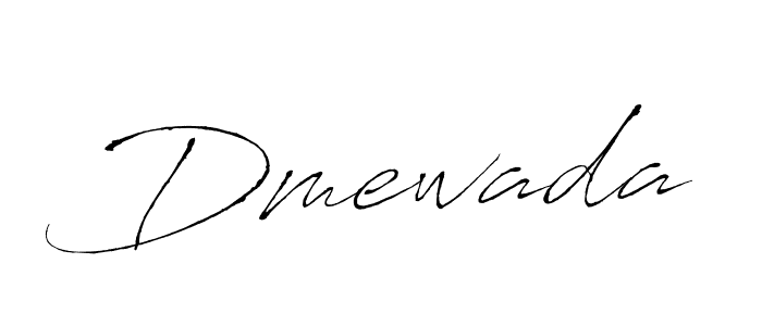 Make a beautiful signature design for name Dmewada. With this signature (Antro_Vectra) style, you can create a handwritten signature for free. Dmewada signature style 6 images and pictures png
