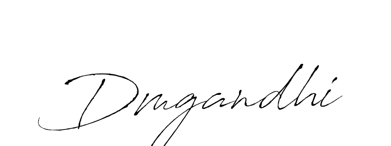 How to make Dmgandhi name signature. Use Antro_Vectra style for creating short signs online. This is the latest handwritten sign. Dmgandhi signature style 6 images and pictures png
