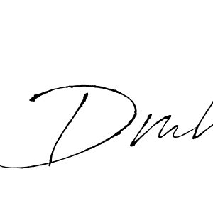 Similarly Antro_Vectra is the best handwritten signature design. Signature creator online .You can use it as an online autograph creator for name Dmh. Dmh signature style 6 images and pictures png