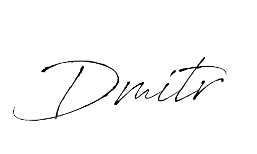 Make a beautiful signature design for name Dmitr. With this signature (Antro_Vectra) style, you can create a handwritten signature for free. Dmitr signature style 6 images and pictures png