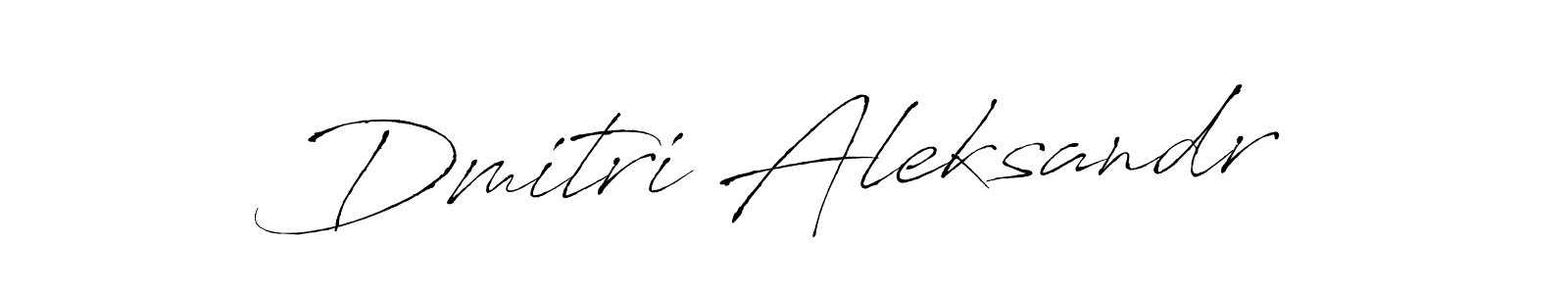 Design your own signature with our free online signature maker. With this signature software, you can create a handwritten (Antro_Vectra) signature for name Dmitri Aleksandr. Dmitri Aleksandr signature style 6 images and pictures png