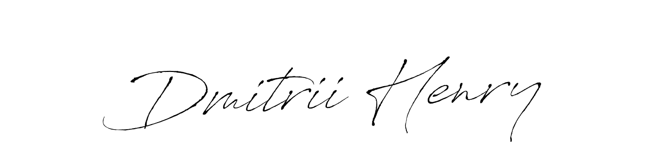 It looks lik you need a new signature style for name Dmitrii Henry. Design unique handwritten (Antro_Vectra) signature with our free signature maker in just a few clicks. Dmitrii Henry signature style 6 images and pictures png