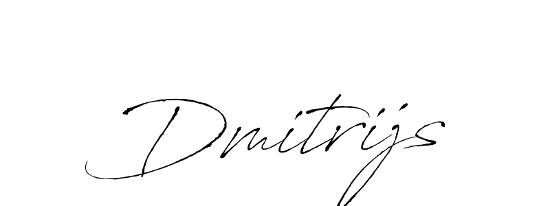 Make a beautiful signature design for name Dmitrijs. With this signature (Antro_Vectra) style, you can create a handwritten signature for free. Dmitrijs signature style 6 images and pictures png