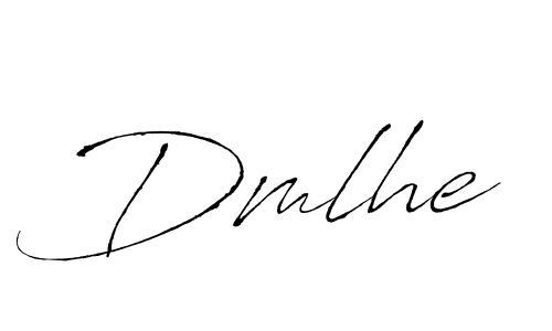 Antro_Vectra is a professional signature style that is perfect for those who want to add a touch of class to their signature. It is also a great choice for those who want to make their signature more unique. Get Dmlhe name to fancy signature for free. Dmlhe signature style 6 images and pictures png