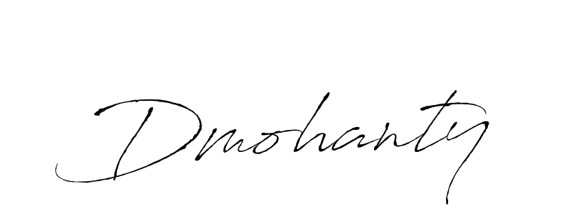 How to make Dmohanty signature? Antro_Vectra is a professional autograph style. Create handwritten signature for Dmohanty name. Dmohanty signature style 6 images and pictures png
