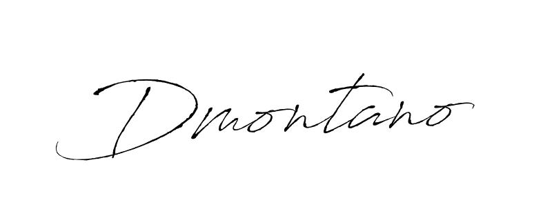 Antro_Vectra is a professional signature style that is perfect for those who want to add a touch of class to their signature. It is also a great choice for those who want to make their signature more unique. Get Dmontano name to fancy signature for free. Dmontano signature style 6 images and pictures png