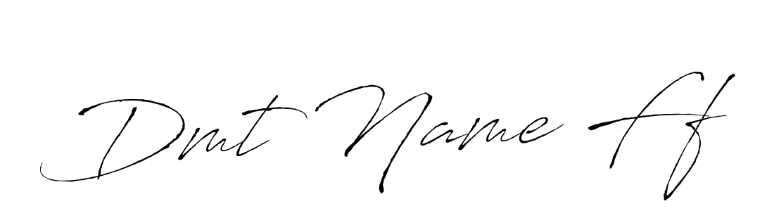 Also You can easily find your signature by using the search form. We will create Dmt Name Ff name handwritten signature images for you free of cost using Antro_Vectra sign style. Dmt Name Ff signature style 6 images and pictures png