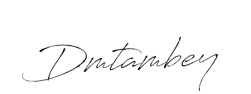 Antro_Vectra is a professional signature style that is perfect for those who want to add a touch of class to their signature. It is also a great choice for those who want to make their signature more unique. Get Dmtambey name to fancy signature for free. Dmtambey signature style 6 images and pictures png
