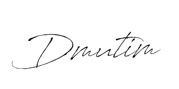 Antro_Vectra is a professional signature style that is perfect for those who want to add a touch of class to their signature. It is also a great choice for those who want to make their signature more unique. Get Dmutim name to fancy signature for free. Dmutim signature style 6 images and pictures png