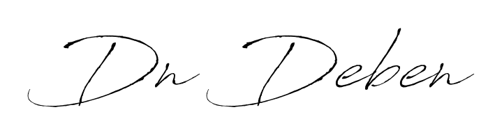 Design your own signature with our free online signature maker. With this signature software, you can create a handwritten (Antro_Vectra) signature for name Dn Deben. Dn Deben signature style 6 images and pictures png
