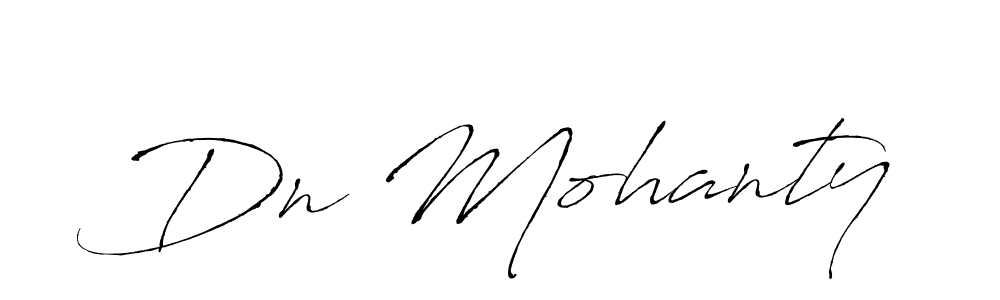 You should practise on your own different ways (Antro_Vectra) to write your name (Dn Mohanty) in signature. don't let someone else do it for you. Dn Mohanty signature style 6 images and pictures png