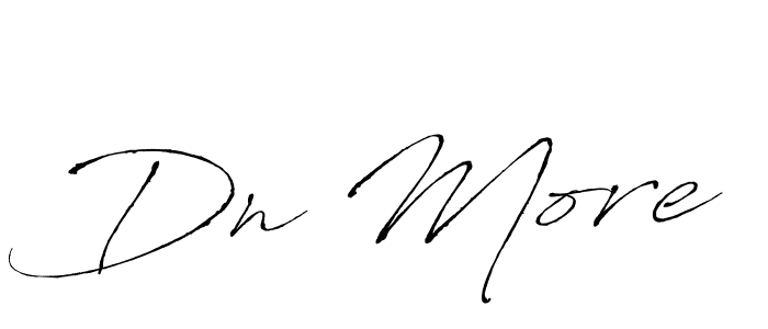 Design your own signature with our free online signature maker. With this signature software, you can create a handwritten (Antro_Vectra) signature for name Dn More. Dn More signature style 6 images and pictures png
