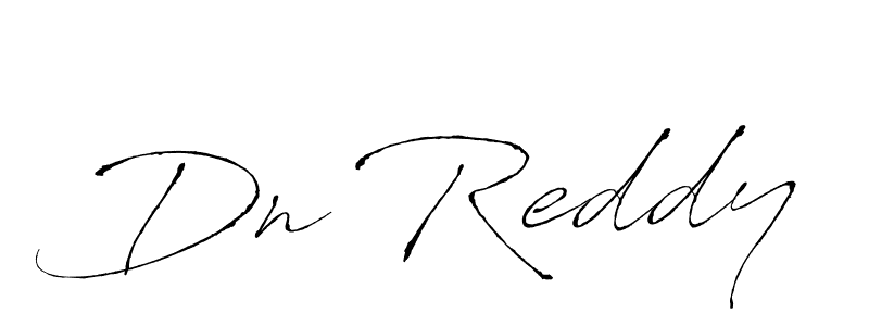 Design your own signature with our free online signature maker. With this signature software, you can create a handwritten (Antro_Vectra) signature for name Dn Reddy. Dn Reddy signature style 6 images and pictures png