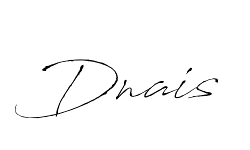 How to make Dnais signature? Antro_Vectra is a professional autograph style. Create handwritten signature for Dnais name. Dnais signature style 6 images and pictures png